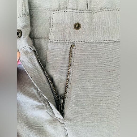 Vintage Y2K INC International Concepts Utility Belted Romper Size 10 - Picture 9 of 11